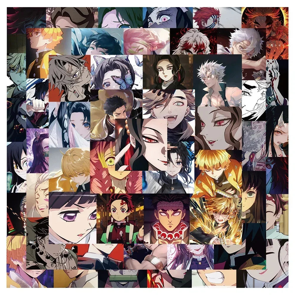 ๐โจ Mega Anime & Gaming Sticker Bundle โ 50pcs โจ๐