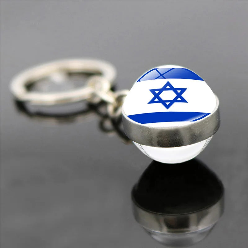 World Flag Keychain