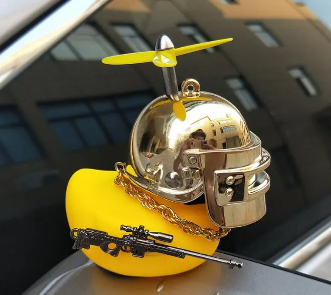Biker Duck Helmet Edition