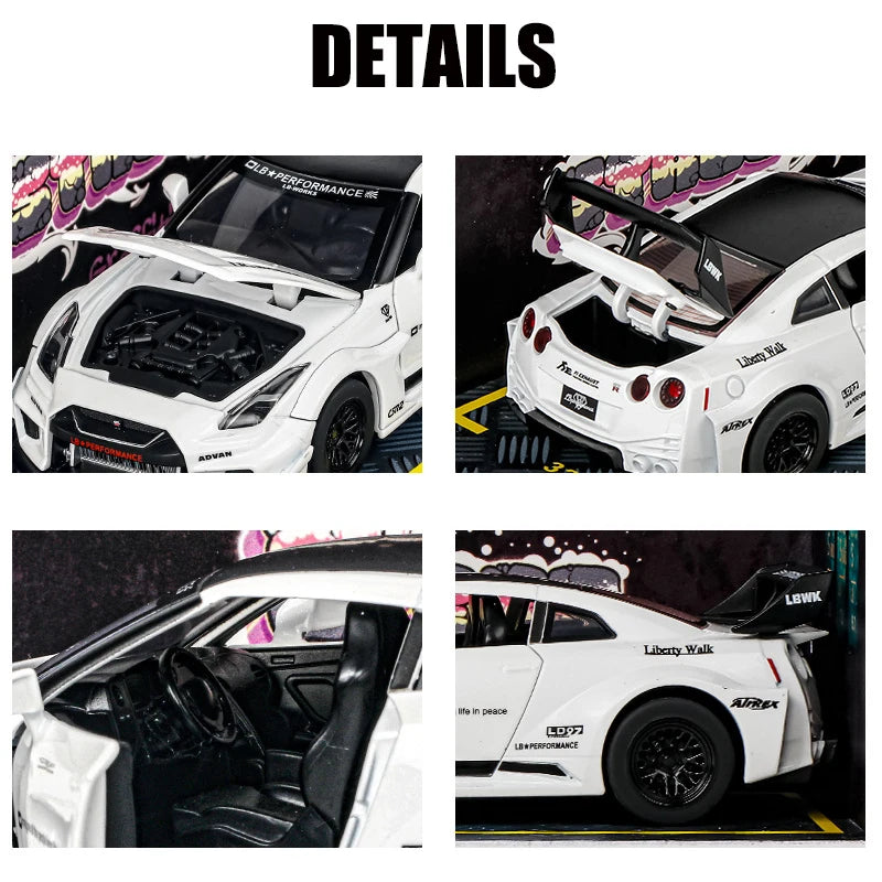 Nissan GTR CSR2 car model