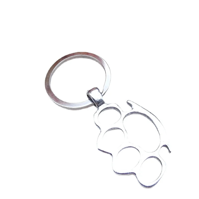 β‘π Mini Metal Knuckle Keychain πβ¨
