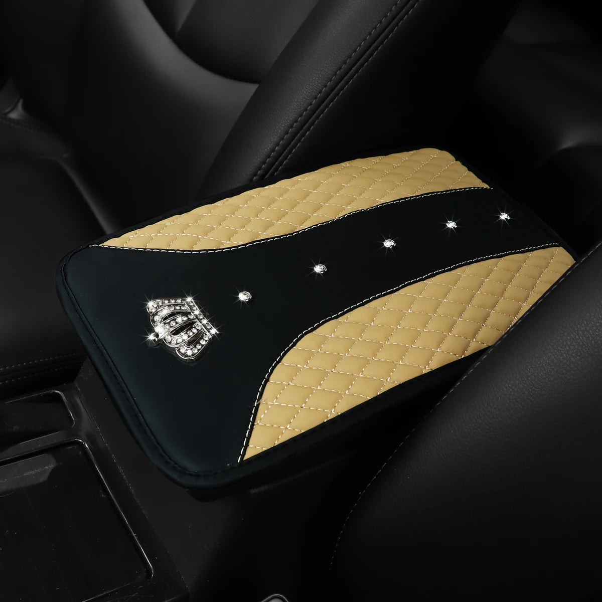 Luxury Car Armrest Cover