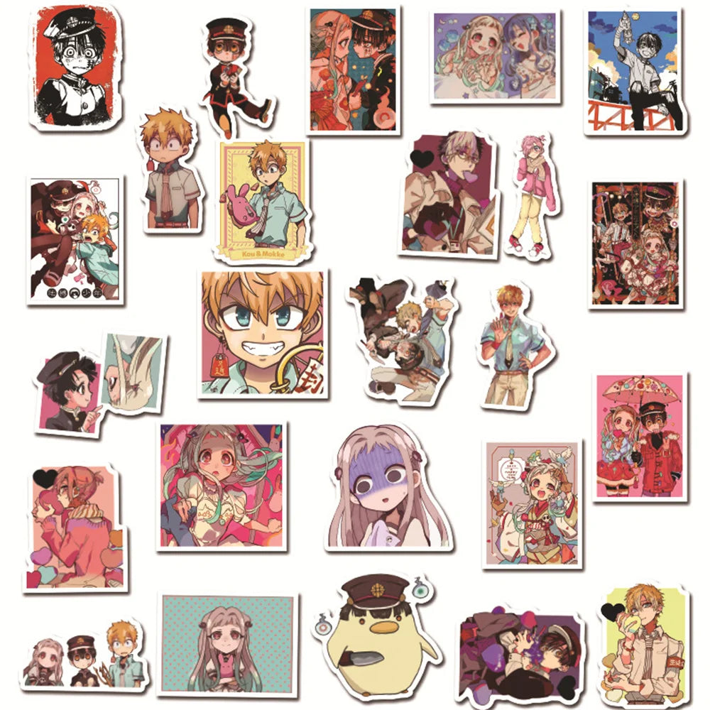 β¨π Ultimate Anime Girl Aesthetic Sticker Waterproof Pack 50pcsπβ¨