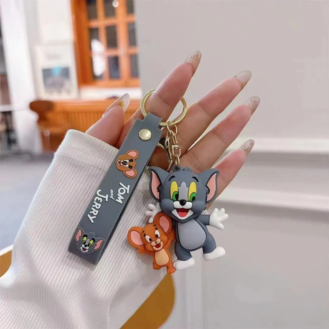 π Tom & Jerry Keychain β Classic Cartoon Duo! π±