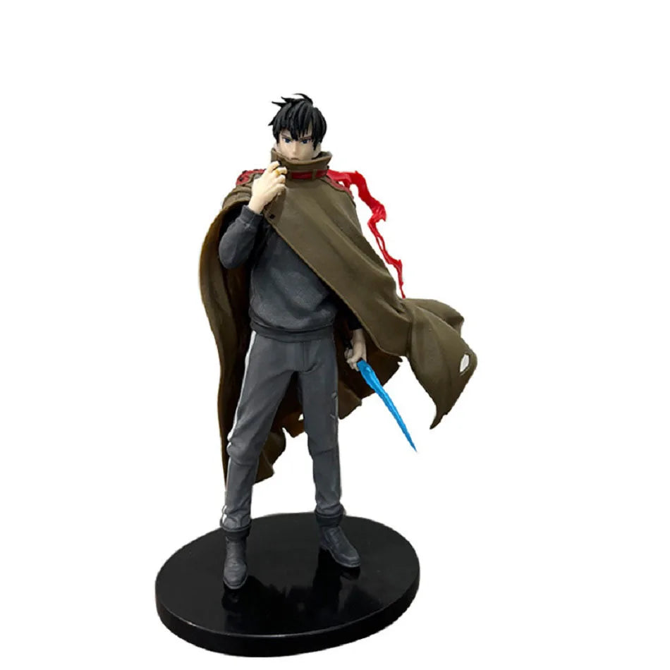 ⚔️ Solo Leveling Anime Figure Set – Sung Jin-Woo & Shadow Soldier 🌑🖤