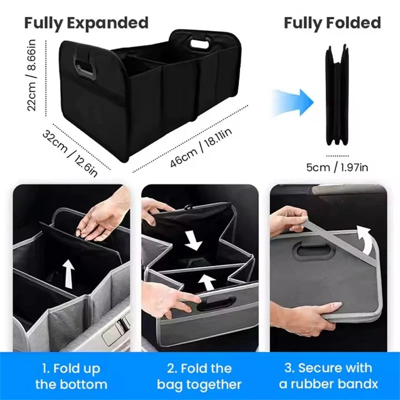 Collapsible Car Trunk Organizer