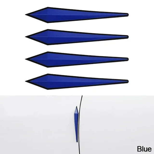 Car Side Mirror Signal Strip Stickers – 4PCS Decorative Reflective Arrows 🚗✨