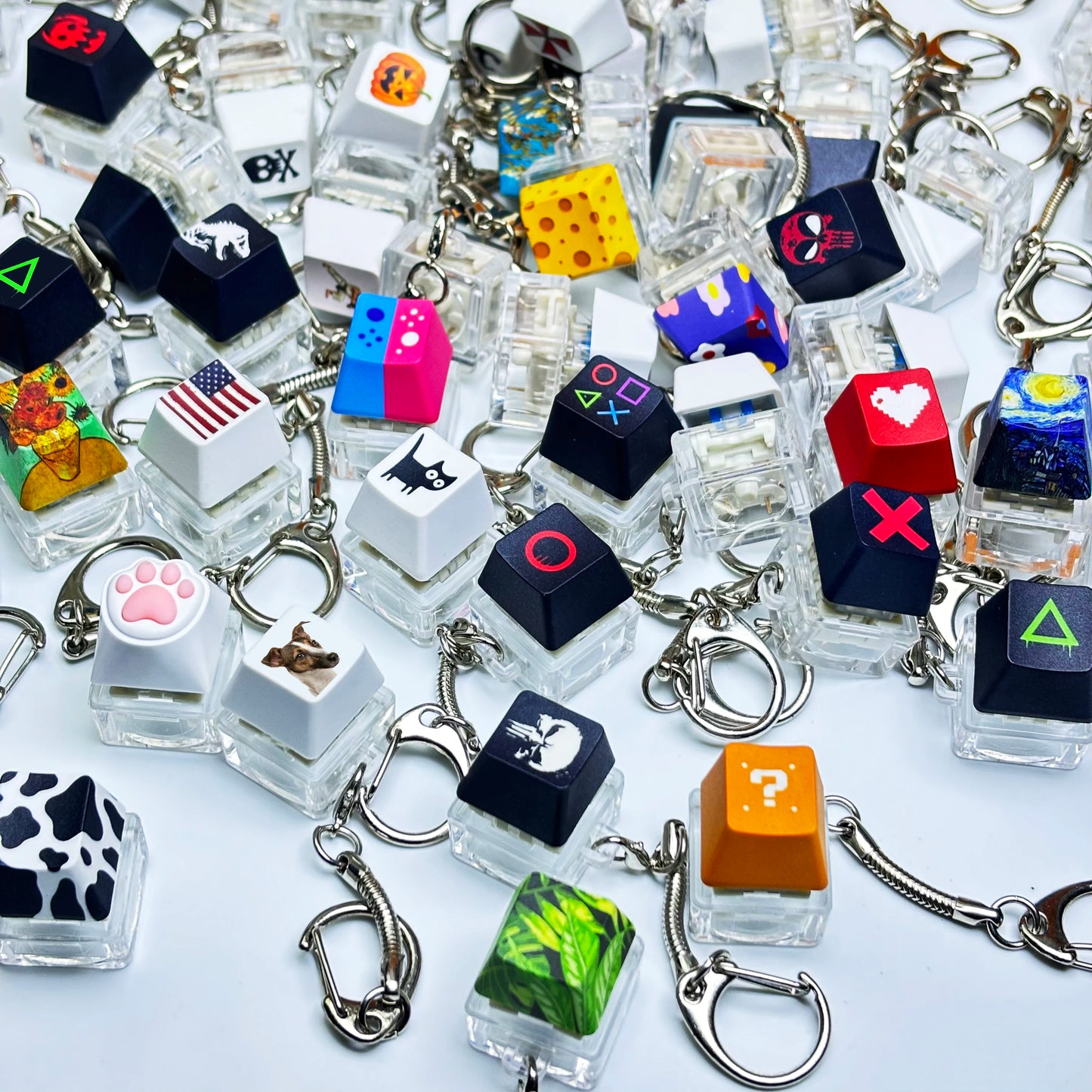 Mechanical Keyboard Switch Keychain