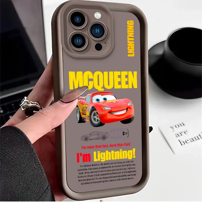 Lightning McQueen & Sally iPhone Case ā Speed Meets Style! ā”š±
