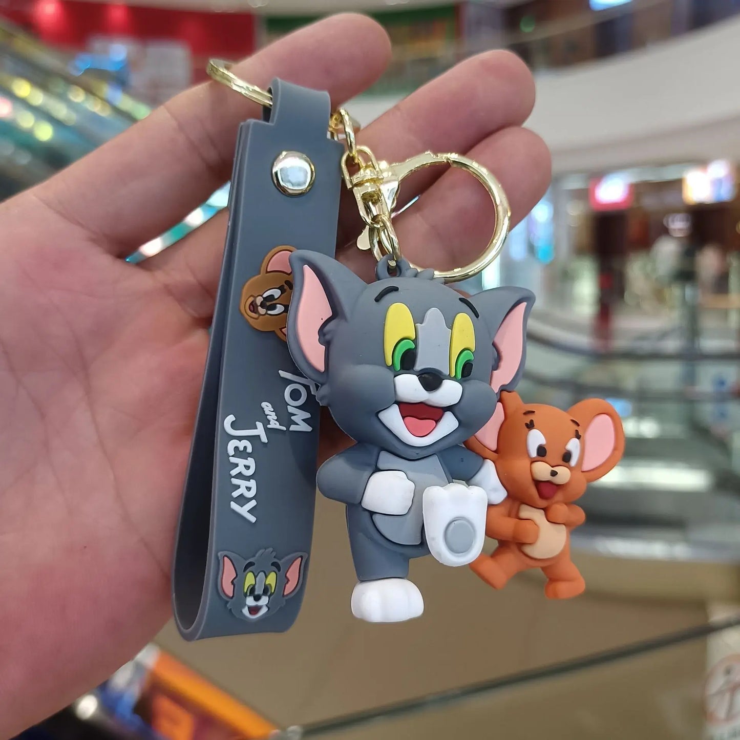 π Tom & Jerry Keychain β Classic Cartoon Duo! π±