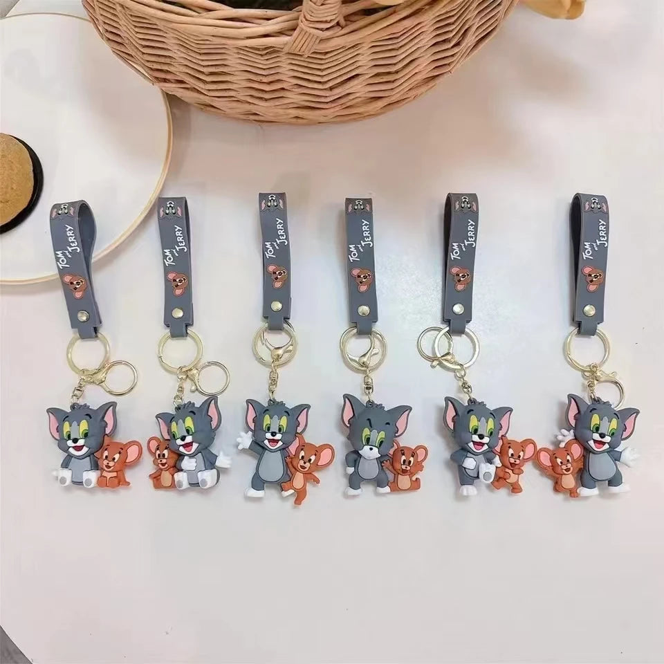 π Tom & Jerry Keychain β Classic Cartoon Duo! π±