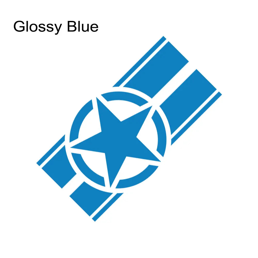 Jeep Hood Star Decal