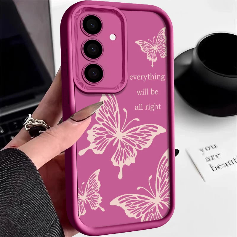 π¦ Butterfly Bliss Soft Case β For Samsung Galaxy | Shockproof & Stylish