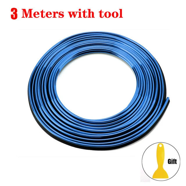 Car Interior & Exterior Decorative Trim Molding – 5M Styling Strip