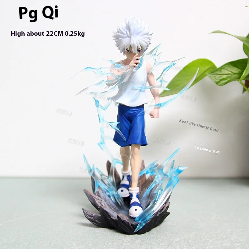 ⚡ Killua Zoldyck Action Figure – Thunder Mode Power Surge (23cm) ⚡