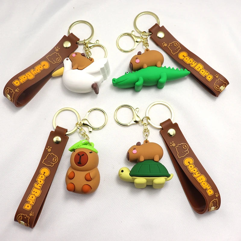 ππ§Έ Cute Capybara Buddy Keychains πΆπ’π¦π