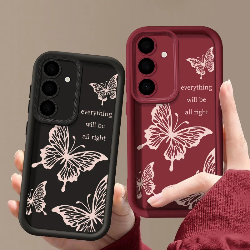 π¦ Butterfly Bliss Soft Case β For Samsung Galaxy | Shockproof & Stylish