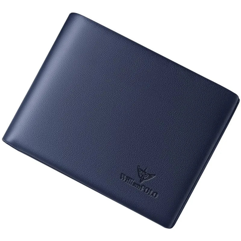 LuxeGuard RFID Leather Wallet
