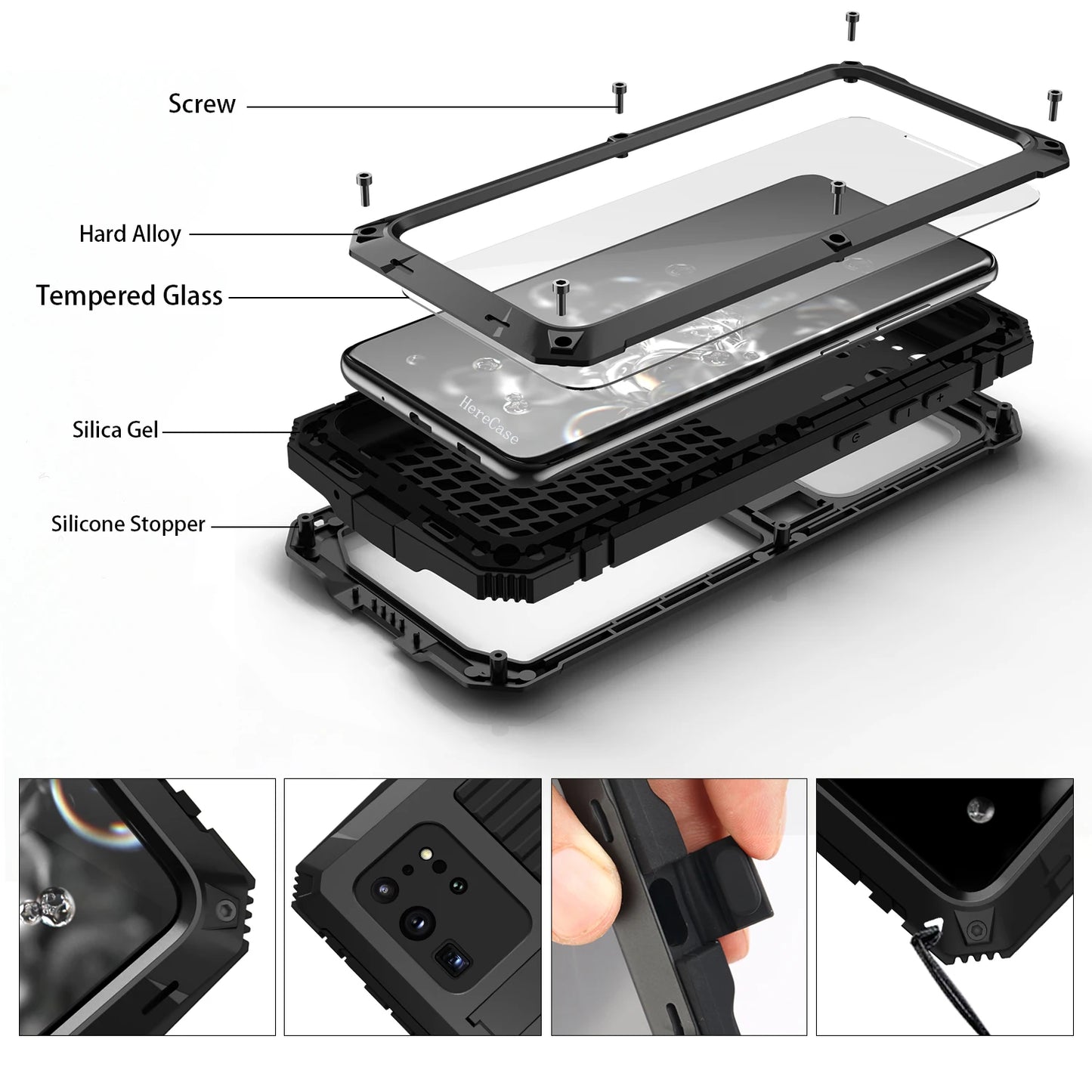 π‘οΈ Rugged Armor Shockproof Case β Military-Grade Protection for Your Phone