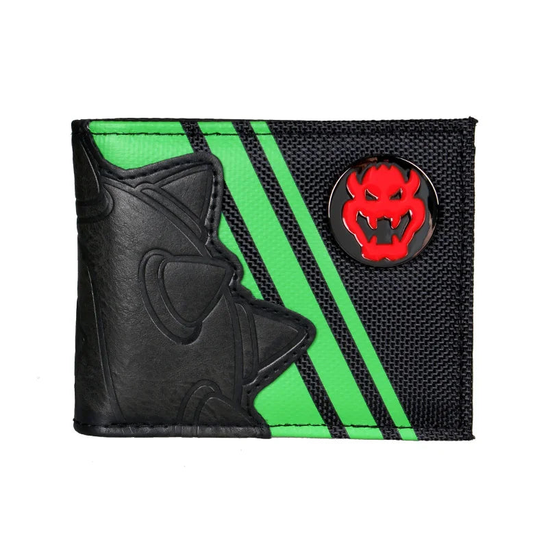 Halloween Themed Striped Wallet
