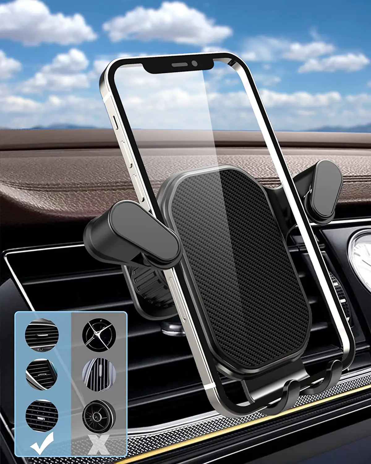 π±π Universal Car Phone Holder β Secure Air Vent Mount