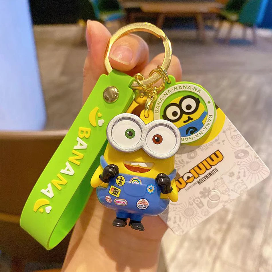 π‘ Minion Banana Keychain β Cute & Fun Gift for Fans! ππ