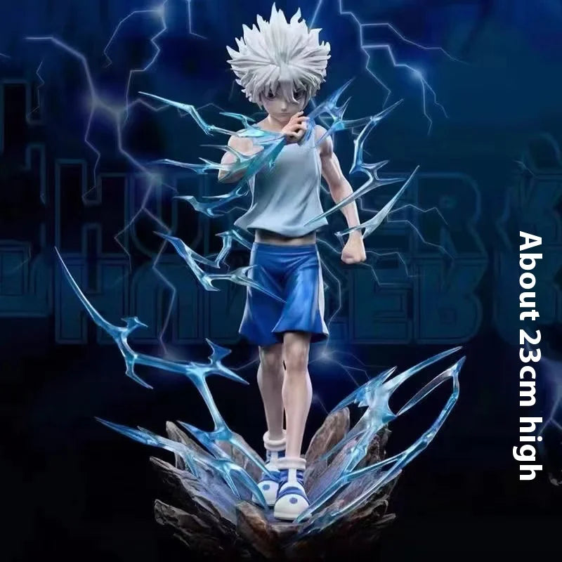 ⚡ Killua Zoldyck Action Figure – Thunder Mode Power Surge (23cm) ⚡
