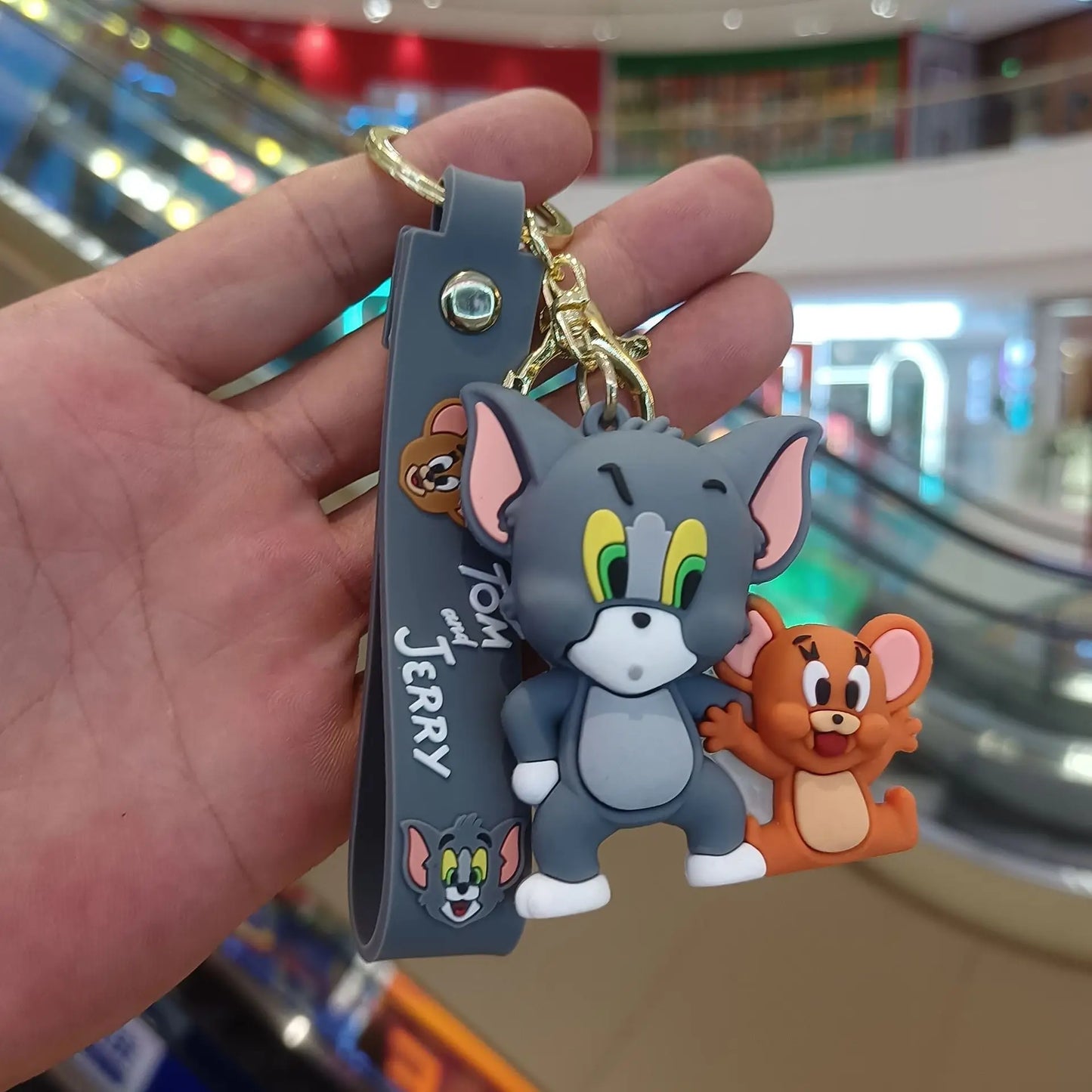 π Tom & Jerry Keychain β Classic Cartoon Duo! π±