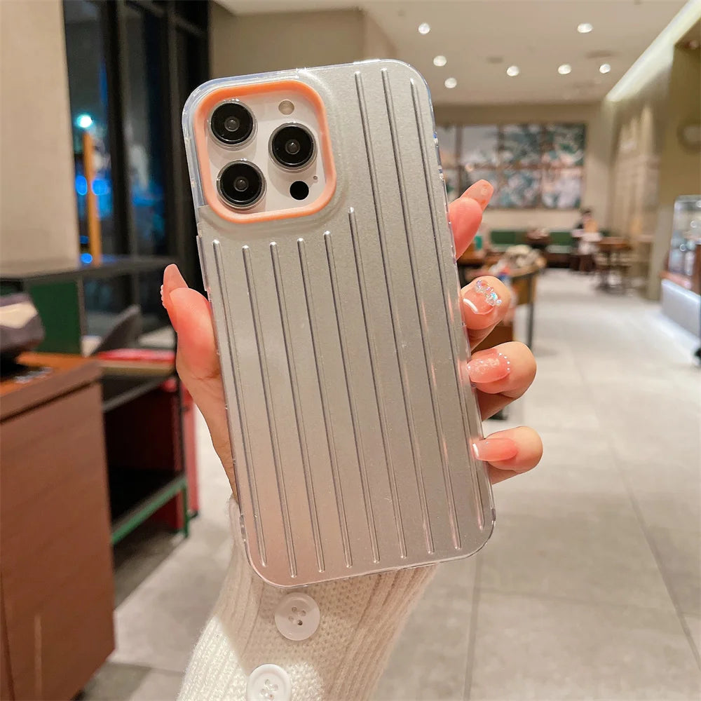 Stylish Business Luggage Case π±β¨ | Hard Shell 3D Design for iPhone