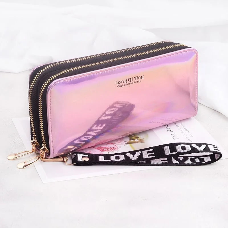πΈ Elegant Long Zipper Clutch Wallet for Women