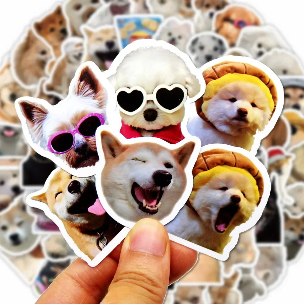 ๐พ Cute Dog Sticker Pack โ 10/50/100pcs of Pure Pup Joy! ๐ถโจ