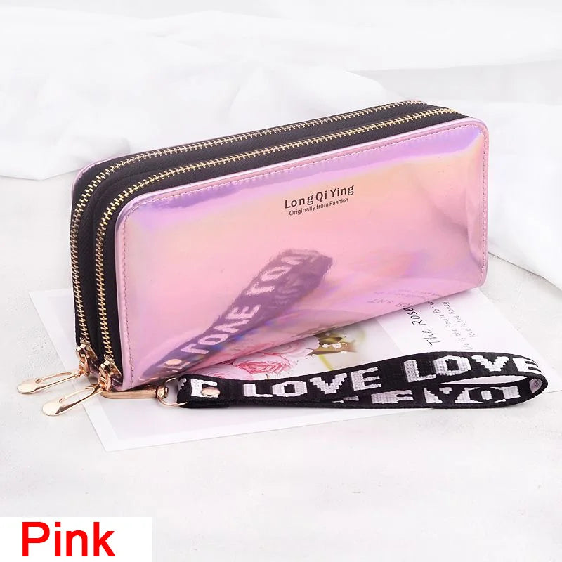 πΈ Elegant Long Zipper Clutch Wallet for Women