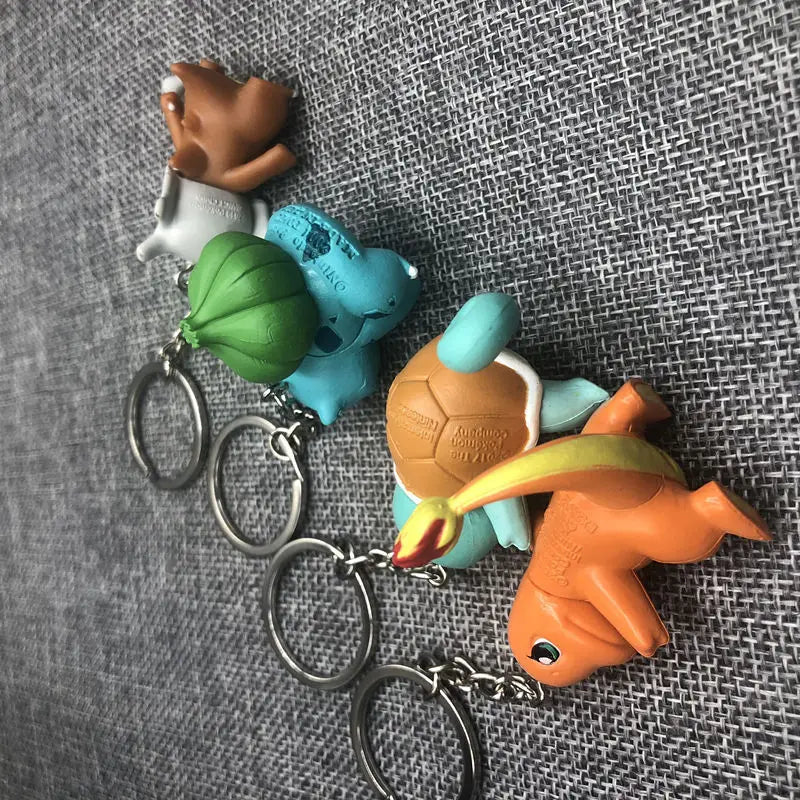 🔥 Pokémon Keychain Set – Gotta Catch ‘Em All! ⚡🧡