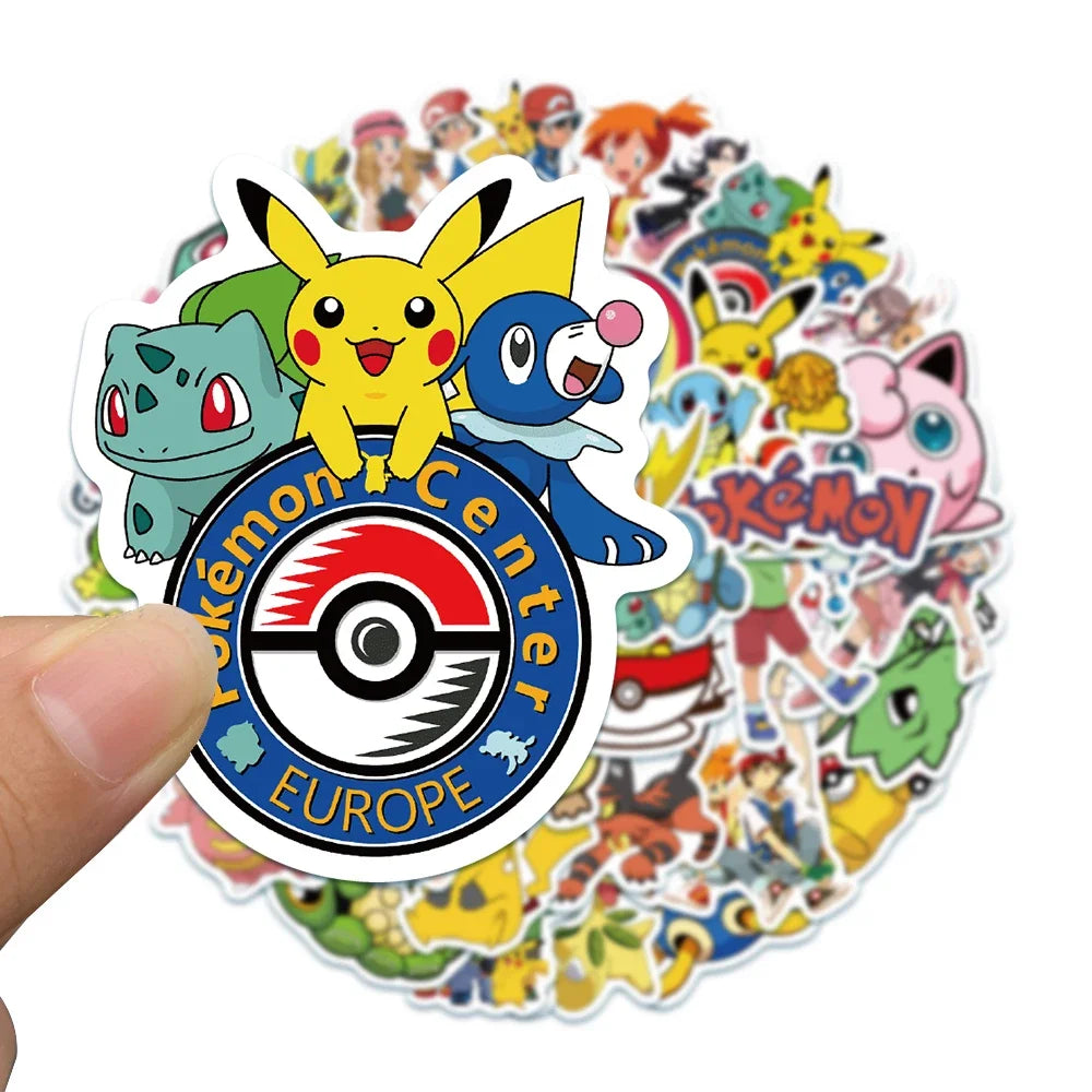 ๐โจ Mega Anime & Gaming Sticker Bundle โ 50pcs โจ๐