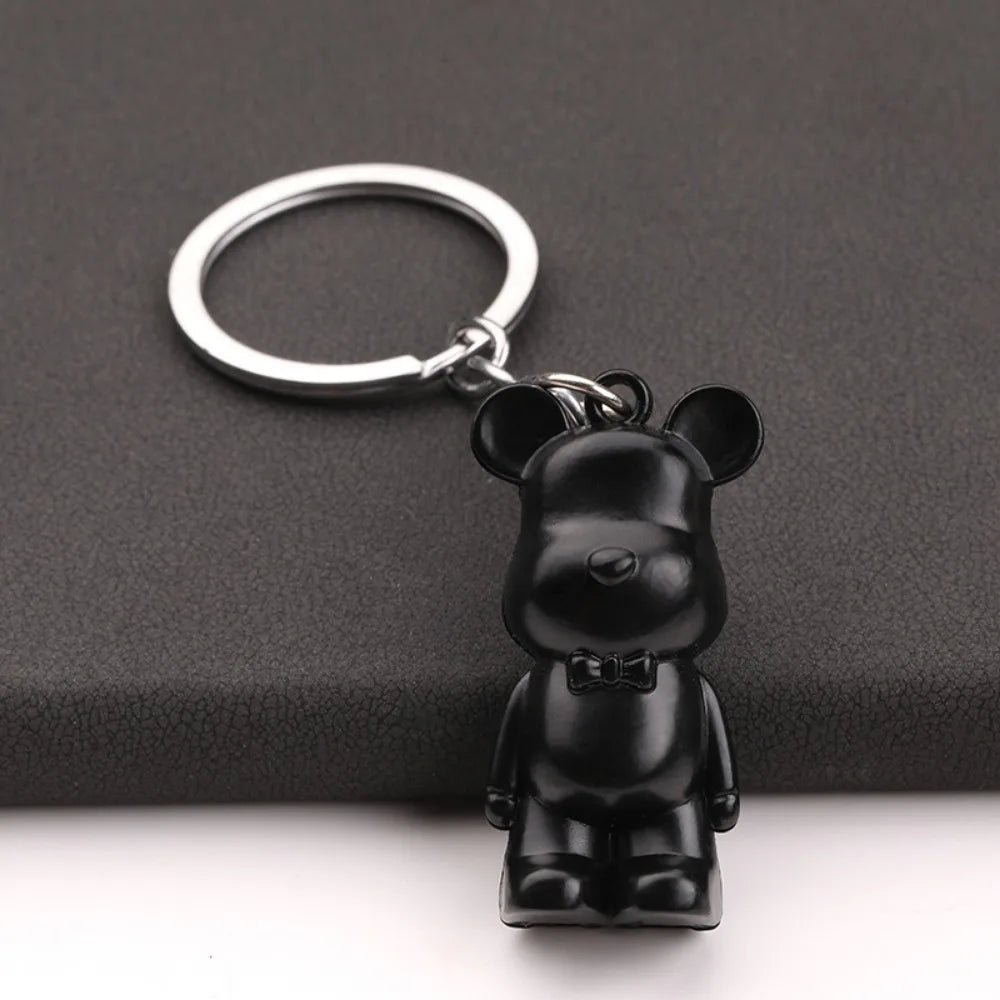 β¨ Stylish Bear Keychain β Metallic Charm with Personality π»
