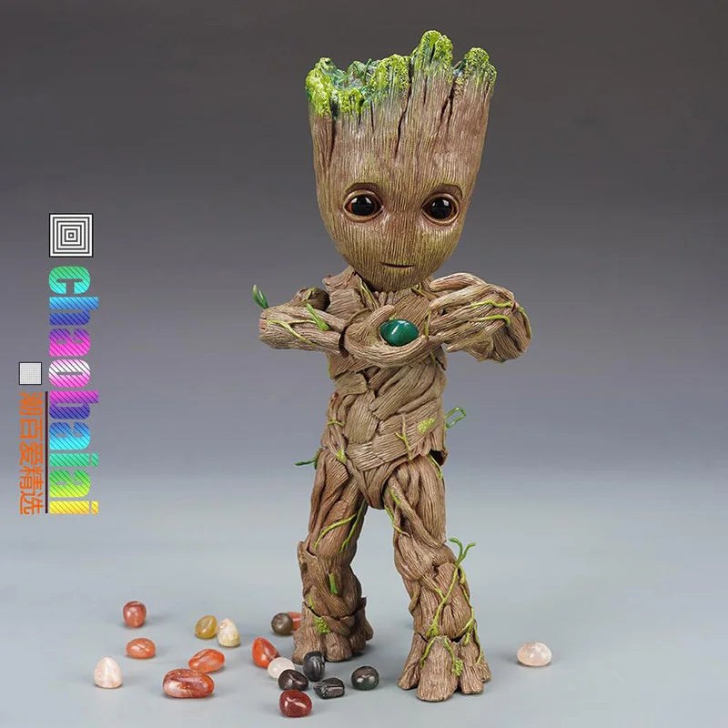 🌱 Groot Action Figure – Guardians of the Galaxy Collectible 🪐💥