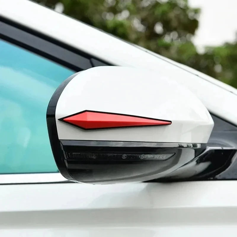 Car Side Mirror Signal Strip Stickers – 4PCS Decorative Reflective Arrows 🚗✨