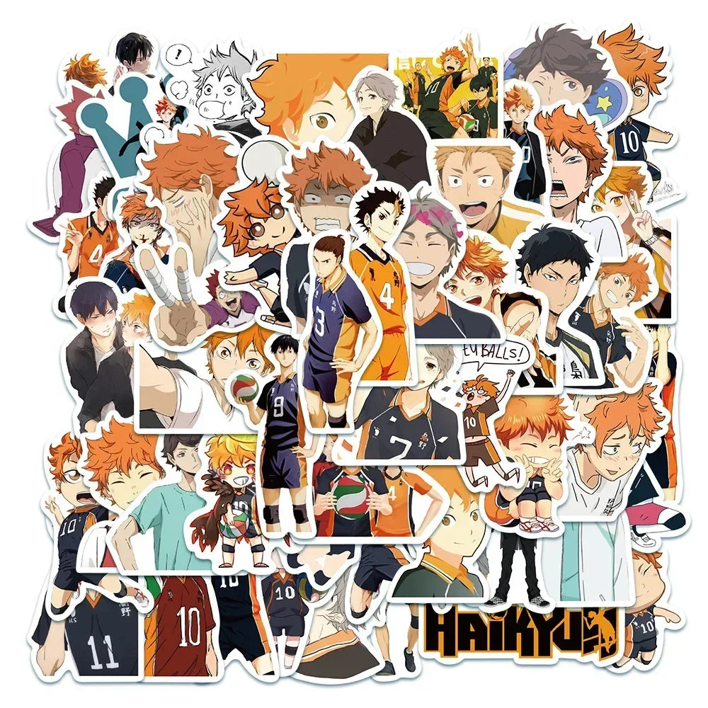 ๐โจ Mega Anime & Gaming Sticker Bundle โ 50pcs โจ๐