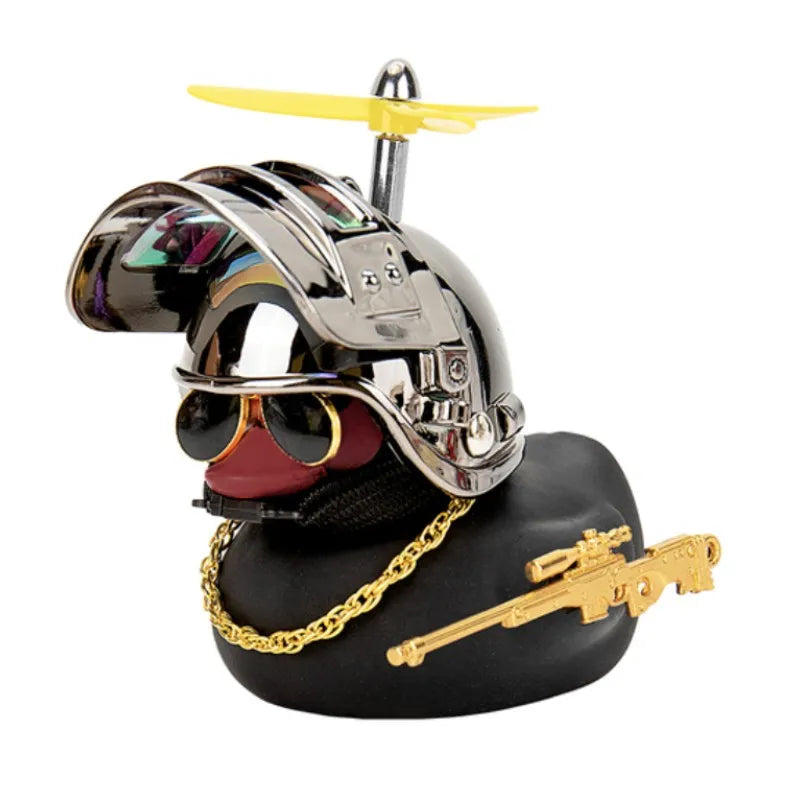 Biker Duck Helmet Edition