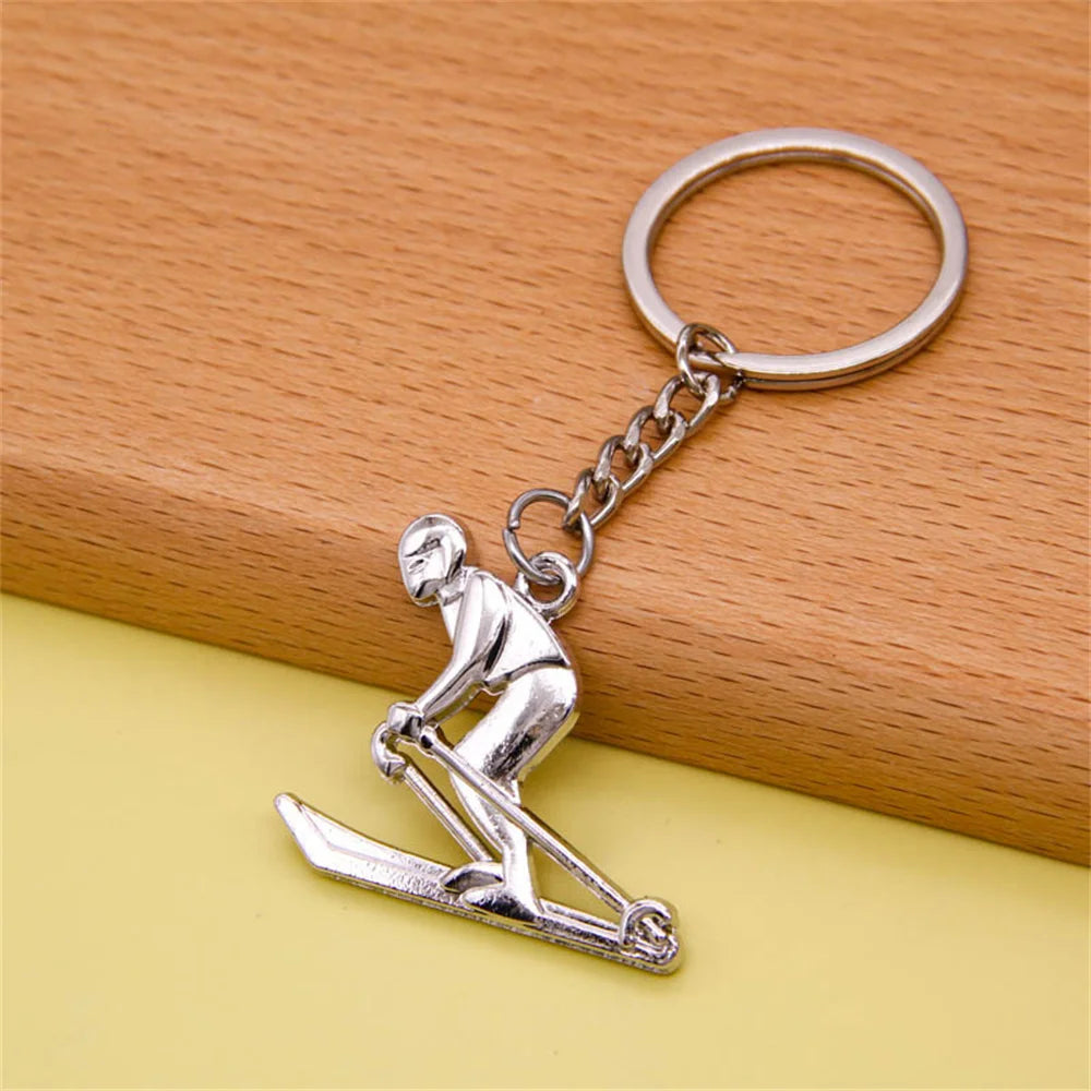 π΄ββοΈ Minimalist Bicycle Keychain β Perfect for Cyclists!