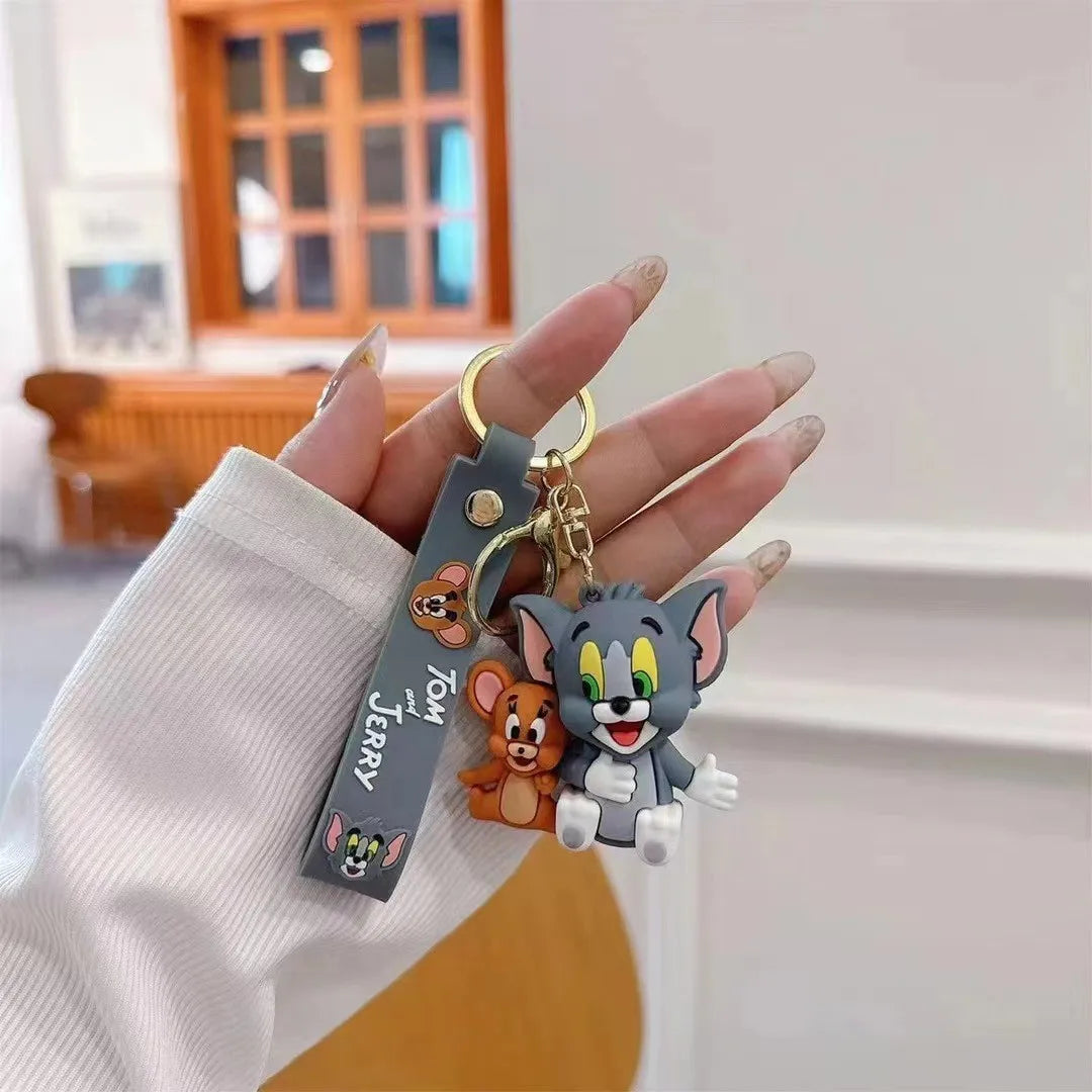 π Tom & Jerry Keychain β Classic Cartoon Duo! π±