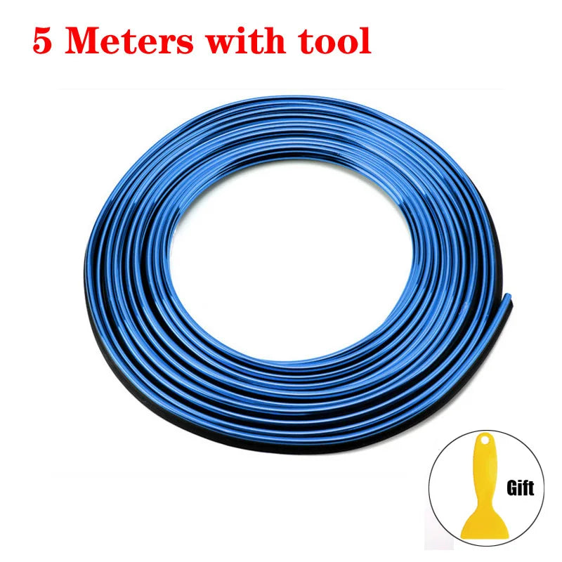 Car Interior & Exterior Decorative Trim Molding – 5M Styling Strip