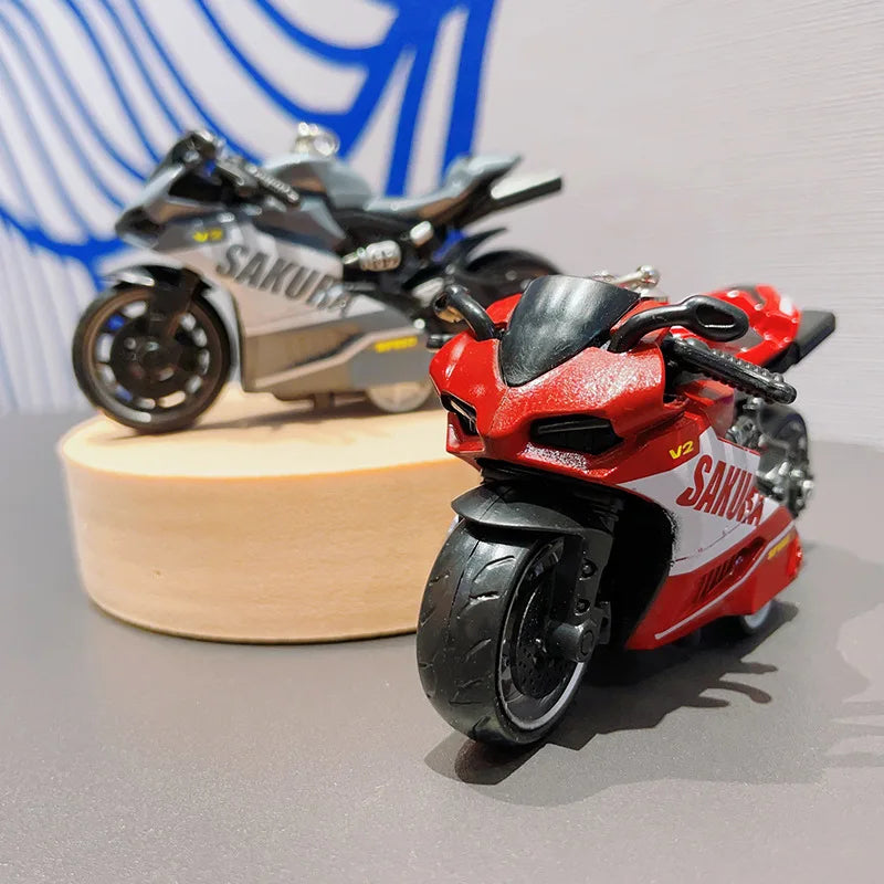 MotoRacer Elite Keychain