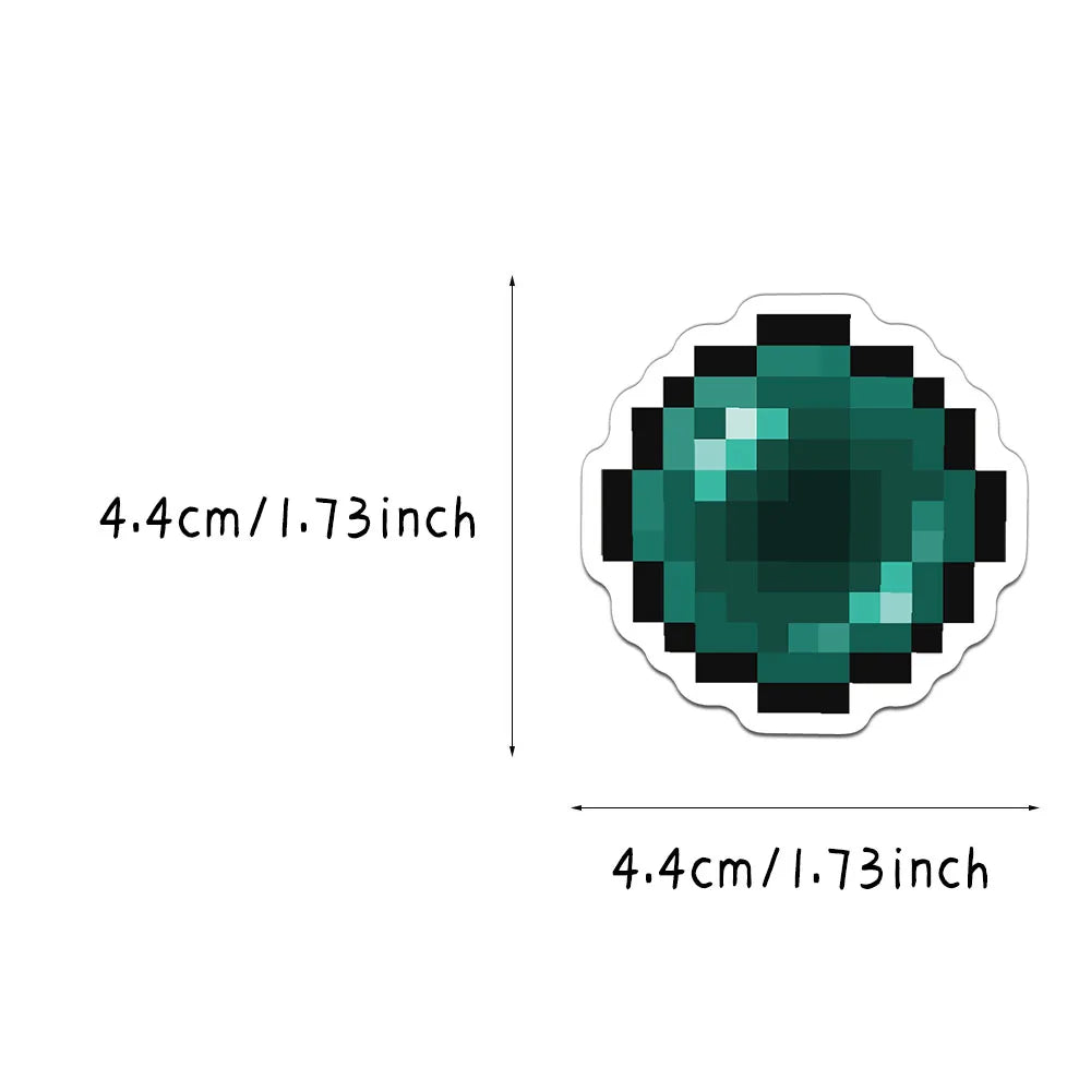 ๐ฎโจ PixelCraft Sticker Pack ๐งฉ๐ช