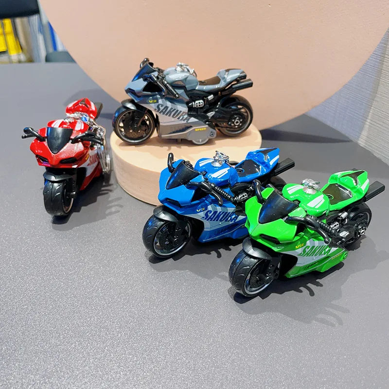 MotoRacer Elite Keychain