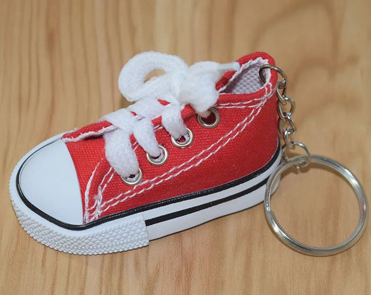 Mini Sneaker Keychain π β Cute & Colorful Accessory for Your Keys or Bags!
