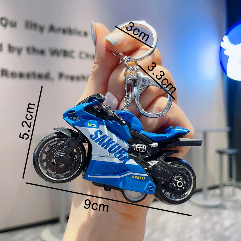 MotoRacer Elite Keychain