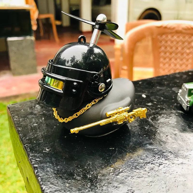 Biker Duck Helmet Edition