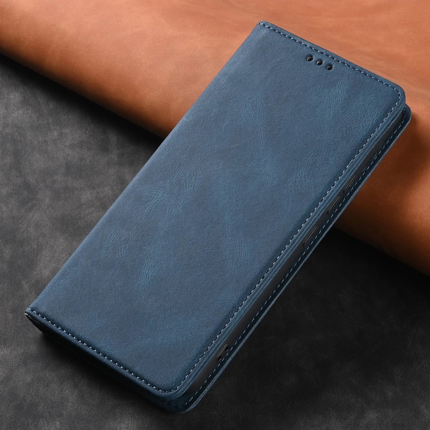 π Elegant Leather Flip Wallet Case β For Samsung Galaxy | Card Holder & Full Protection