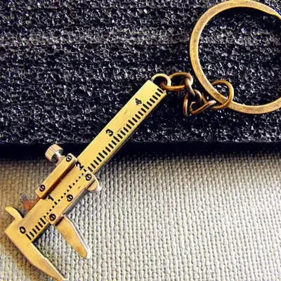 PrecisionCraft Vernier Caliper Keychain